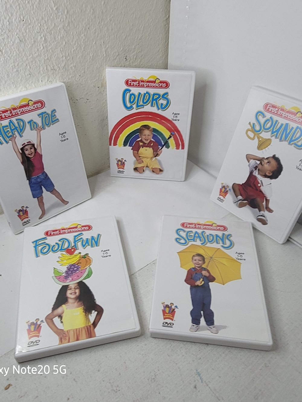 Baby's First Impressions Encyclopedia (5 Set-DVD, 2003)